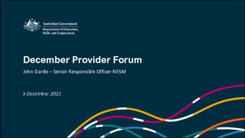 Provider Forum 8 December 2021.pdf