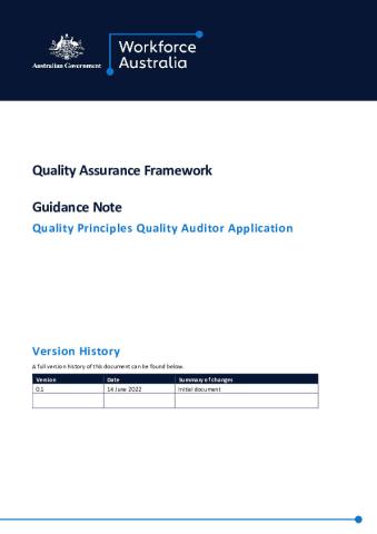 Quality Principles Quality Auditor Application guidance note.pdf