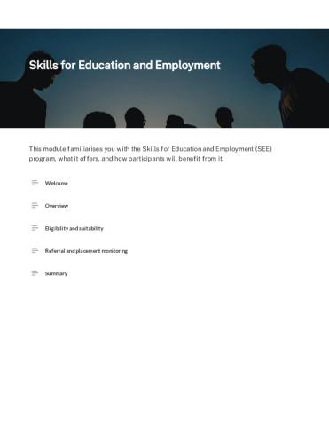 Skills for Education and Employment training module.pdf