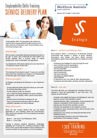 EST Service Delivery Plan - Strategix Training Group Pty Ltd (Participant).pdf