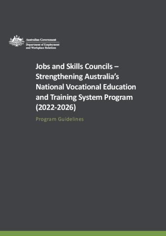 Jobs and Skills Councils - Program Guidelines.pdf