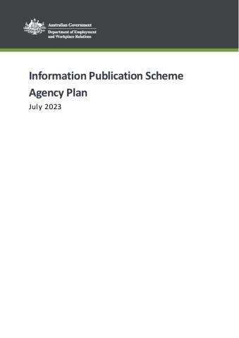 Information Publication Scheme Agency Plan - July 2023.pdf