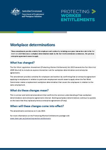 Workplace determinations fact sheet.pdf