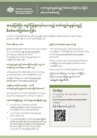 BURMESE-2169 Skills Assessment - Pilot 2 Fact Sheet_V0.1.pdf