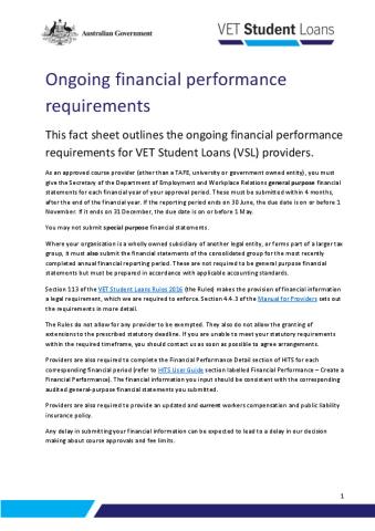 VSL Ongoing financial performance requirements.pdf