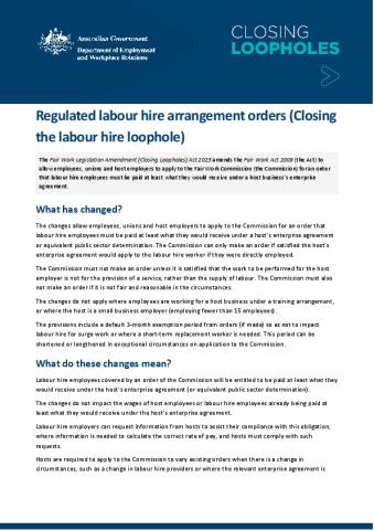 2. Regulated labour hire arrangement orders.pdf