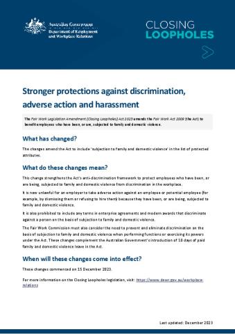 4. Provide stronger protections against discrimination, adverse action and harassment.pdf