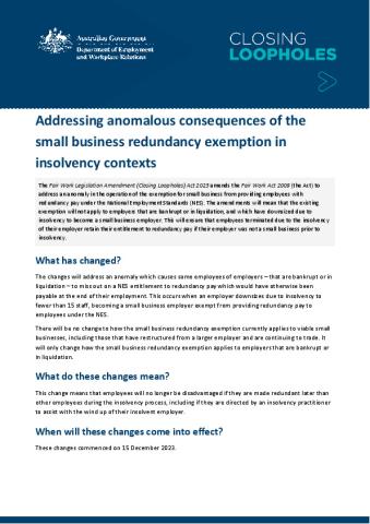 5. Addressing anomalous consequences of the small business redundancy exemption in insolvency contexts.pdf