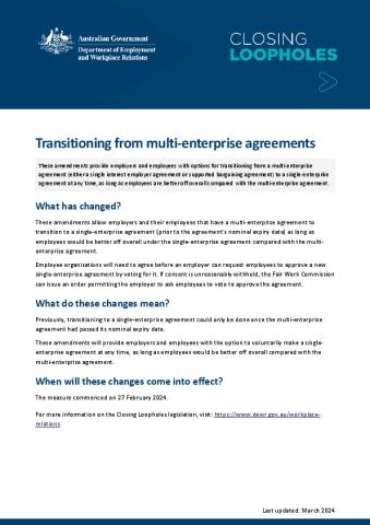 Transitioning from multi-enterprise agreements.pdf