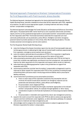 National Approach for presumptive liability for first responders with PTSD.pdf