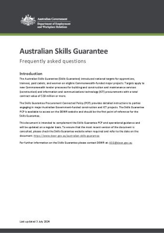 Australian Skills Guarantee Frequently Asked Questions - July 2024.pdf