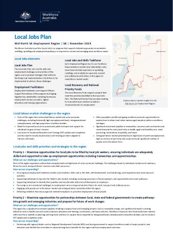 Mid North SA - Local Jobs Plan - November 2024 - FINAL.pdf