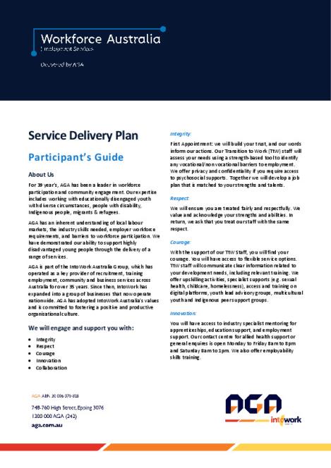 AGA Service Delivery Plan_Participant_0922.pdf