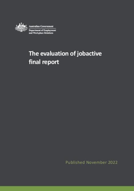 Evaluation of jobactive final report.pdf