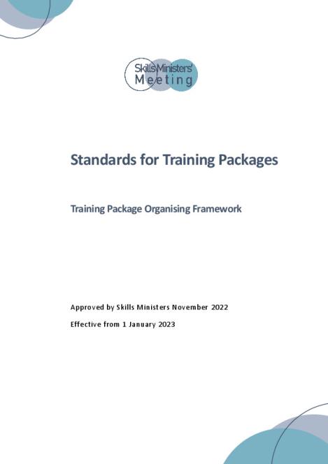 Standards for Training Packages.pdf