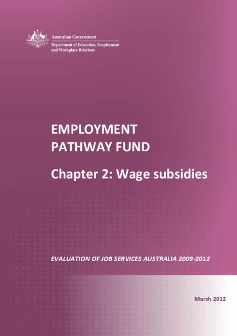 Employment Pathway Fund Evaluation Chapter 2 Wage Subsidies.PDF