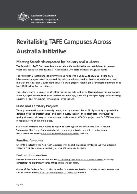 Rev TAFE Fact Sheet DEWR  (July 2023).pdf