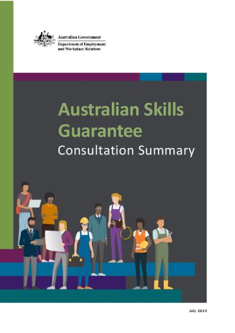 Australian Skills Guarantee Consultation Summary.pdf