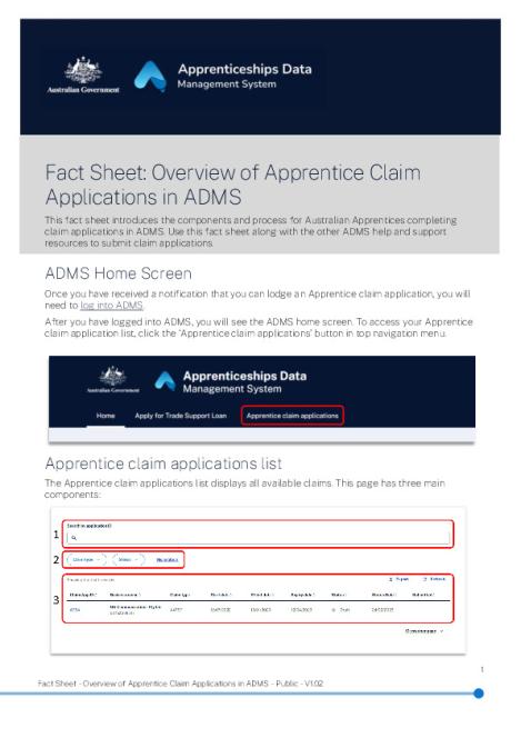 Fact Sheet – Overview of Apprentice Claim Applications in ADMS.pdf