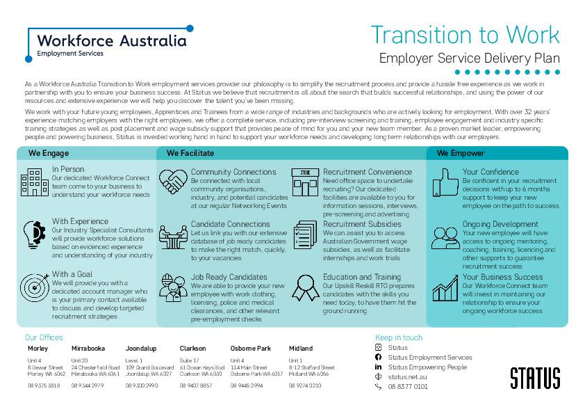 Status TtW Employer Delivery Plan WA.PDF