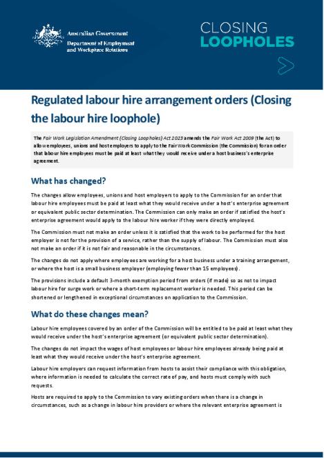 2. Regulated labour hire arrangement orders.pdf