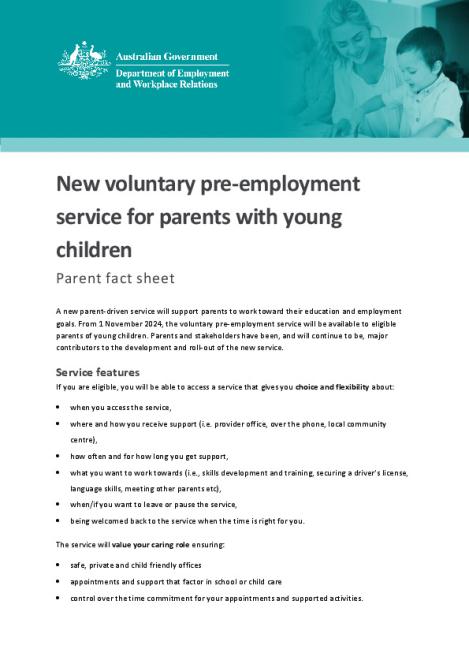 Factsheet for parents - new voluntary parent service.pdf