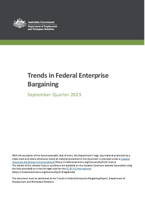 Trends in Federal Enterprise Bargaining September 2023 - Revised.pdf