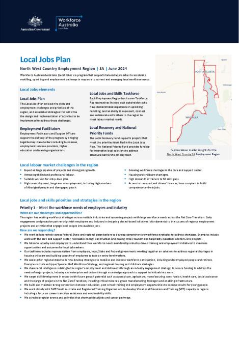 North West Country SA - Local Jobs Plan - June 2024 FINAL.pdf