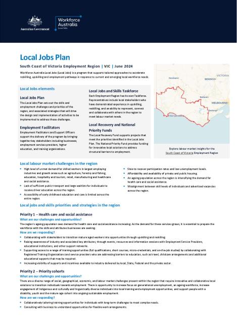 South Coast of Victoria - Local Jobs Plan - June 2024 FINAL.pdf