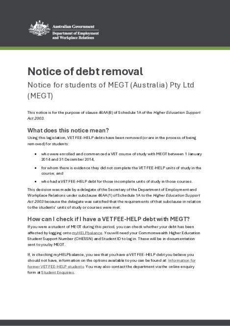 Notice of debt removal MEGT.pdf